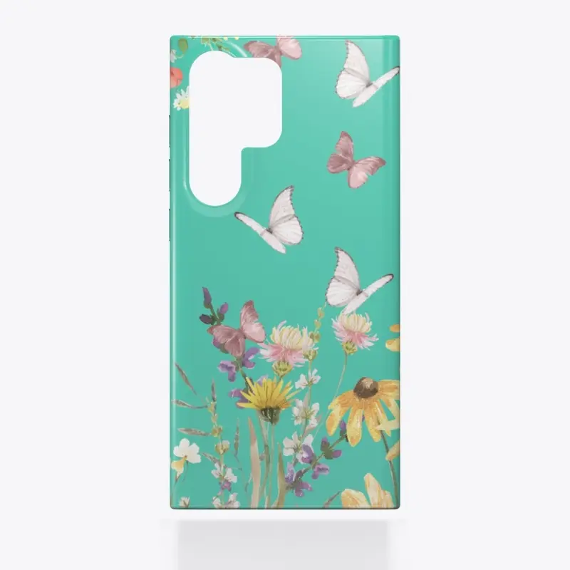 Elegant Wildflower Floral Samsung Case